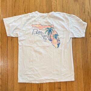 Comfort Colors Florida Tee Size Large EUC the impeccable pig